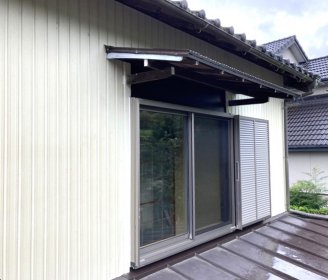 木製サッシからアルミサッシへ交換｜磐田市