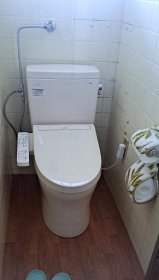 新しいトイレでスッキリ♪｜浜松市天竜区