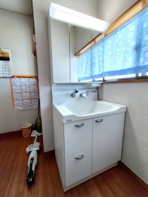 2階洗面台交換｜浜松市浜名区