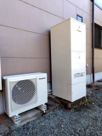 お湯が出ない！急な故障によるエコキュート交換｜浜松市天竜区