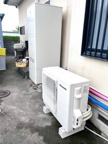ご実家のエコキュート交換工事｜浜松市