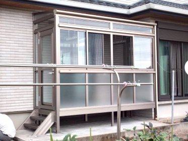 雨の日も洗濯物が干せる！サンルーム工事｜浜松市浜名区