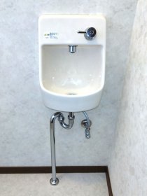 故障した手洗い器を交換して快適に｜浜松市浜名区