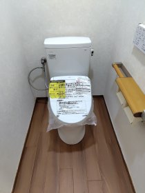 老朽化による水漏れを機にトイレリフォーム｜浜松市浜名区