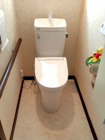 節水型トイレで節約✨トイレリフォーム工事｜浜松市浜名区