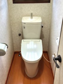 来客前にトイレを一新！トイレ交換｜浜松市浜名区