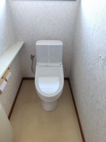 1.2階トイレを1日で交換｜浜松市天竜区
