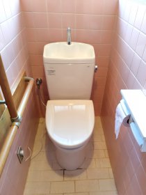 スッキリと掃除ラクラクに✨トイレ交換｜浜松市浜名区