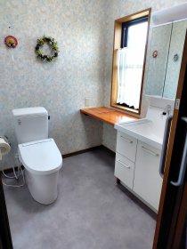 トイレ＆洗面化粧台交換で水道代節約｜浜松市浜名区