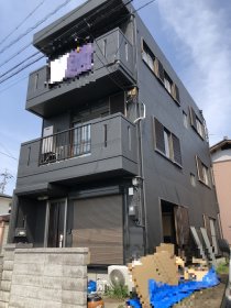 シックな色でステキです！海部郡☆外壁塗装リフォーム