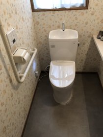 お掃除らくらく★トイレリフォーム　名古屋市西区