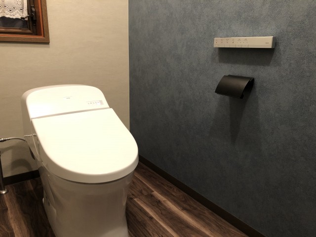 自宅のトイレとは思えません 日進市 トイレリフォーム リフォームギャラリー名古屋 名古屋市北区 西区のリフォーム 増改築専門店