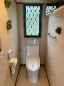 30年お使いのトイレをTOTO「ZJ」にリフォーム/泉崎村