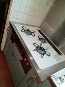 コンロ、レンジフード、トイレ、浴室水栓取替工事/宅配BOX