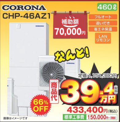エコキュート(CHP-46AZ1)