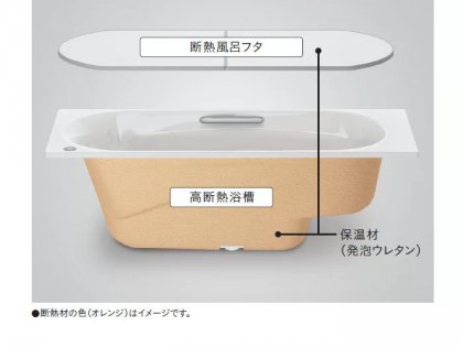 高断熱浴槽&amp;断熱風呂フタ