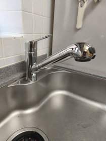 杉並区  キッチン水栓・レンジフード交換工事