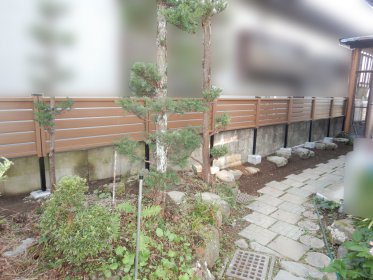 下高井郡山ノ内町　フェンス設置リフォーム