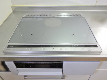 長野県中野市　ビルトインＩＨコンロ取替え