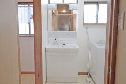 山ノ内町　洗面＋トイレリフォーム