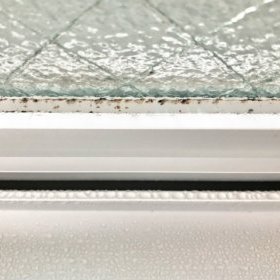 窓枠に発生してしまったカビ。どうにかしたい。