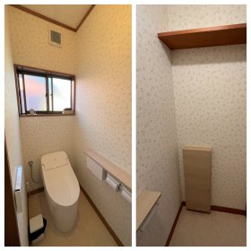 北茨城市　リフォーム　トイレ改修工事