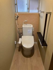 非水洗→簡易水洗改修工事